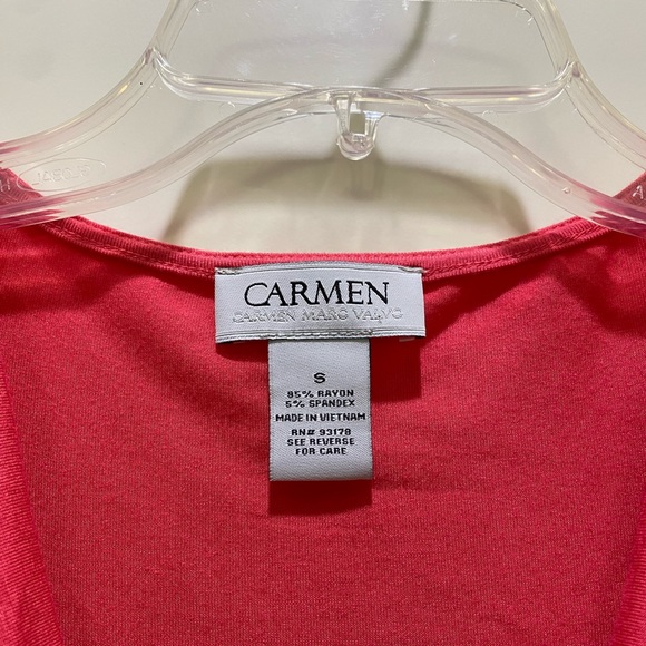 Melon colored size small top - Picture 2 of 4